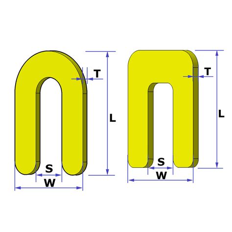 1/4" Plastic Horseshoe Shims | Glazing Supplies | OGS