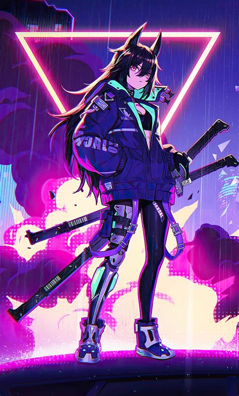 Neon Anime Wallpaper 4K Phone - bmp-leg