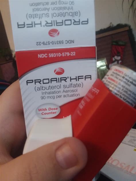 Brand new proair! : r/Asthma