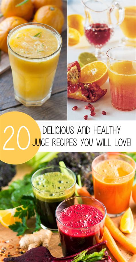 20 Most Delicious And Healthy Juice Recipes You Will Love! – TrimmedandToned