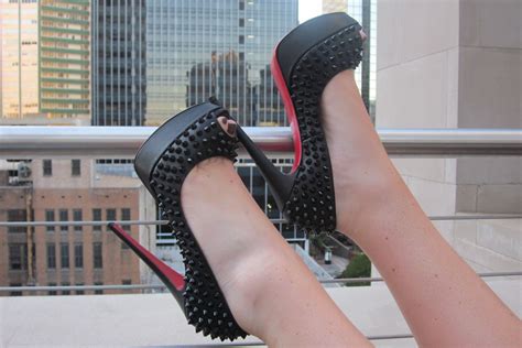 Christian Louboutin Spikes High Hopes, Spikes, Sling Backs, Stiletto ...