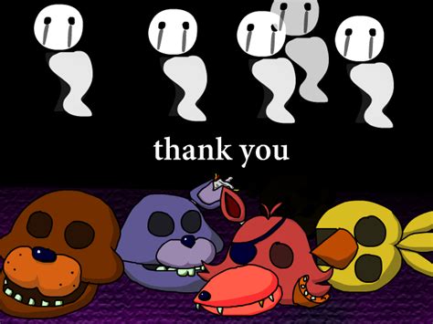 FNaF 3 Good ending, static Image version by 989fox989 on DeviantArt