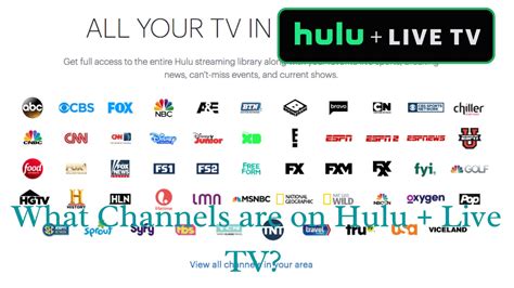 Hulu Live Tv Channels 2024 - Mona Beverie