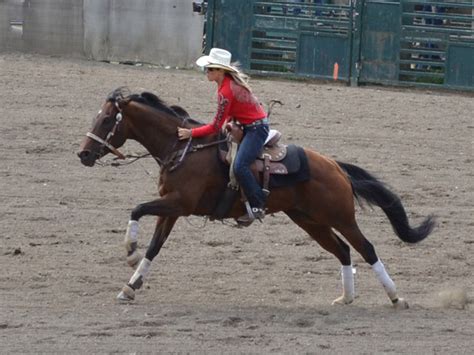 Clallam County Rodeo – Barrel Racing – Sequim Daily Photo