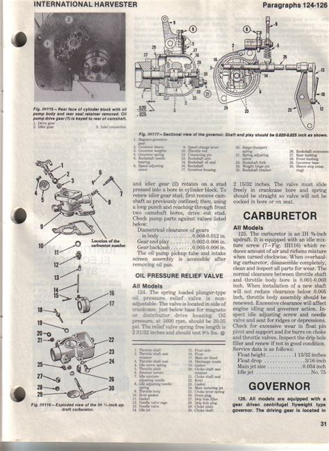 Farmall Cub Carburetor Diagram