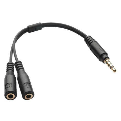 Headphone Microphone Combo 3.5mm Audio Cable - Walmart.com