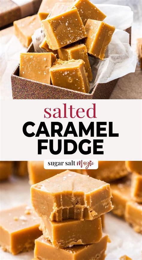 Salted Caramel Fudge | Recipe | Salted caramel fudge, Fudge recipes easy, Fudge recipe condensed ...