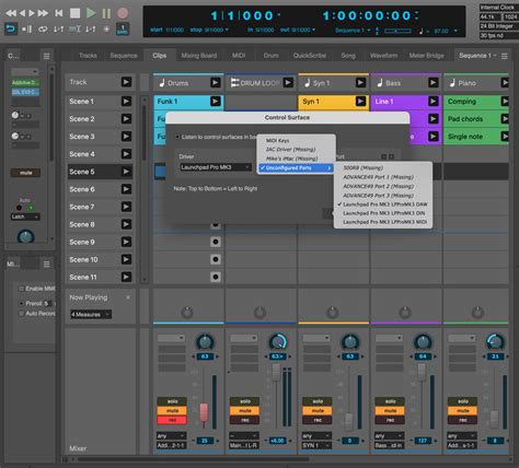 Using Novation Launchpad Pro Mk3 With Digital Performer