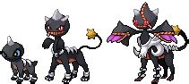 Shuppet + Houndour Evolution Line Fusions by LegendsOfPokemon on DeviantArt