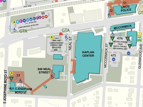 Parking Information - UNCG Recreation & Wellness