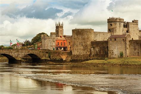 Limerick, Ireland. King Johns Castle by Ken Welsh