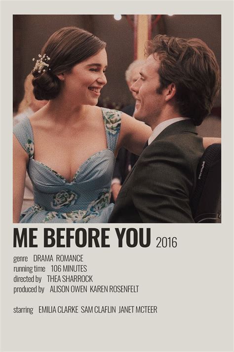 Me before you alternative movie poster – Artofit