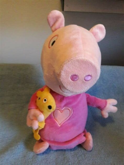 Peppa Pig Sleep n' Oink Bedtime Talking Electronic Plush | eBay