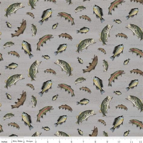 Fishing Fabric - Etsy