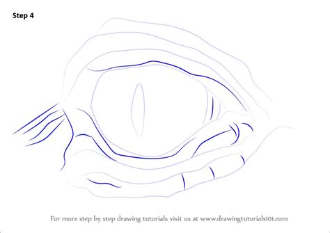 Learn How to Draw Crocodile Eyes (Other Animals) Step by Step : Drawing ...