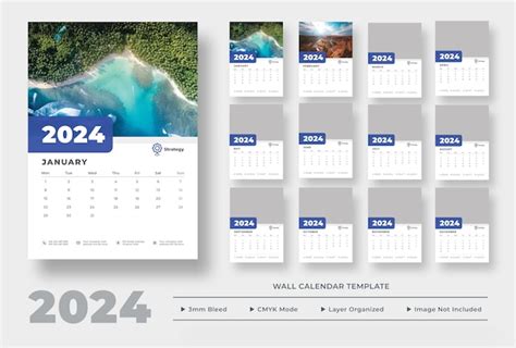 Calendar 2024 Psd Free Download - Allys Bernete