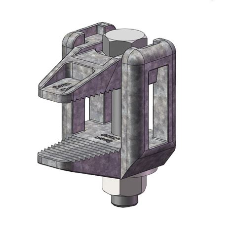 Type BL Flange Clamp, Assembly - Beam Clamp - Connectors | Simplified ...