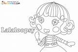 Lalaloopsy Coloring Pages Printable Kids Printables Word Party Para Fun  sketch template