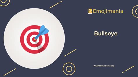 🎯 Meaning | Bullseye Emoji | Copy and Paste