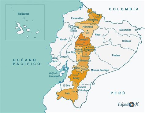 Regiones del Ecuador Galápagos Amazonia Andes Costa