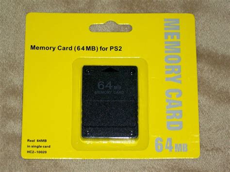 Brand New Memory Card for For PS2 64MB (Sony Playstation 2)