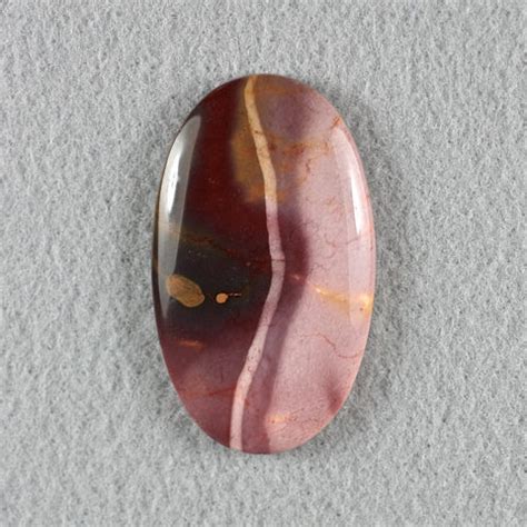 Mookaite Jasper oval cabochon 46x27mm – Rusmineral cabochons&jewelry