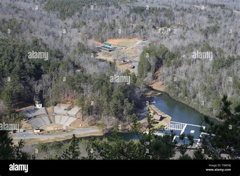 Camp Raven Knob Boy Scout Camp view from the Knob, Lowgap, NC Stock Photo - Alamy