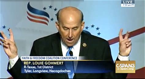 TX Congressman Louie Gohmert Air Quotes 'Equality' In Speech Attacking ...