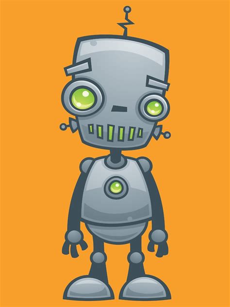 "Silly Robot" T-shirt by fizzgig | Redbubble