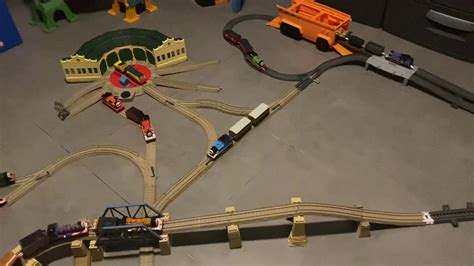 Trackmaster layout #1 - YouTube