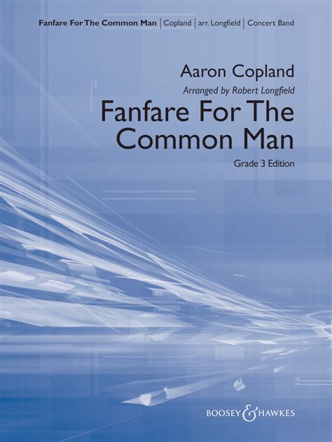 Fanfare for the Common Man - Grade 3 Edition | Hal Leonard Online