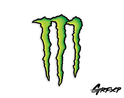 Monster Energy Printed Sticker – Grafixpressions