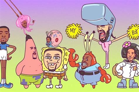 Warriors + SpongeBob Fan Art: A Cool Mashup