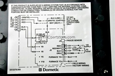 Rv Furnace Thermostat Wiring