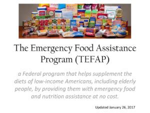 The Emergency Food Assistance Program (TEFAP) - San Antonio Food Bank