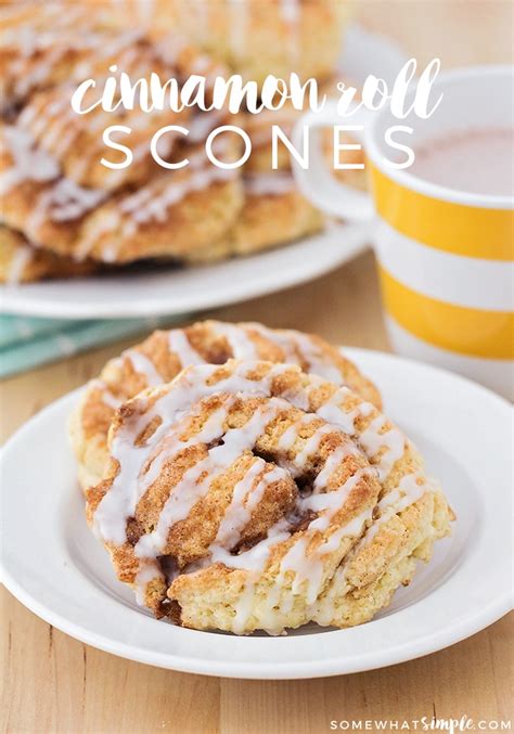 Best Cinnamon Scones Recipe (Sweet & Easy) - Somewhat Simple