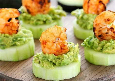 Hor Dourves (Hors D’oeuvres) Recipes with Shrimp, Avocado, and Cucumber | Tourné Cooking: Food ...