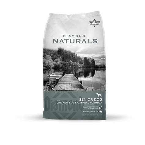 Diamond Naturals Senior Chicken, Egg & Oatmeal Dry Dog Food | PetFlow