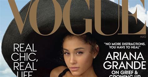 Ariana Grande Graces First Vogue U.S. Cover, Talks 'Insane' Pete Davidson Romance | HuffPost UK ...