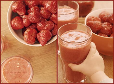 Strawberry Smoothie | Strawberry Sezon Sezon Truskawkowy | Wild Tofu ...