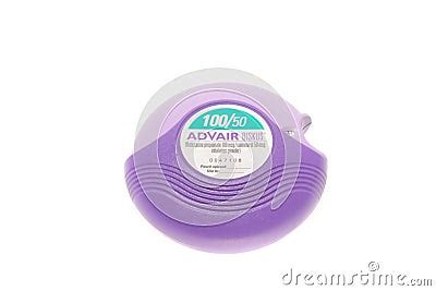 Advair Inhaler Editorial Stock Photo - Image: 13966268