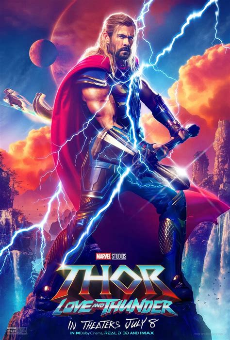 Thor - Love and Thunder: Charakterposter zum Marvel-Film