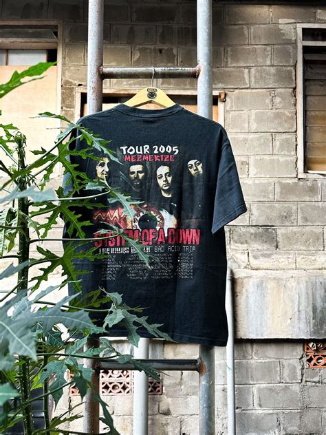 Vintage Rare ️ SYSTEM OF A DOWN MEZMERIZE TOUR 2005 | Grailed