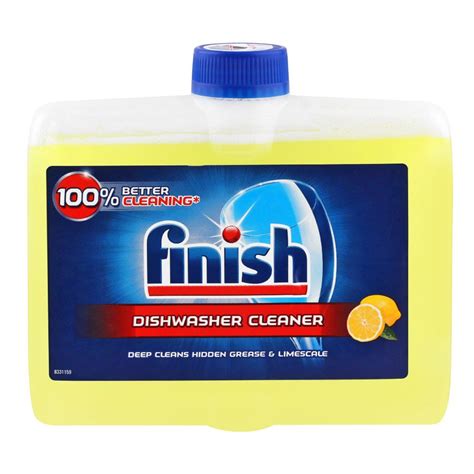 Buy Finish Liquid Dishwasher Cleaner, Lemon, 250ml Online at Best Price ...