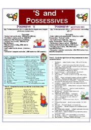 English Exercises: apostrophe