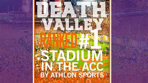 Clemson?s Death Valley Ranked as Top ACC Stadium – Clemson Tigers ...