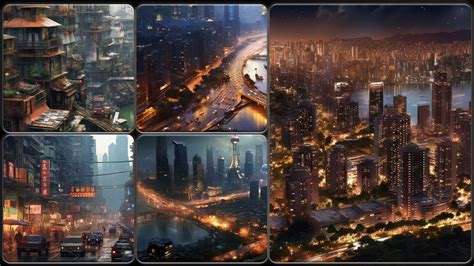 ArtStation - 200 Environment Concept - Megacities Reference Pack | 4K | v.40 | Artworks