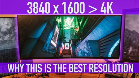 3840x1600 is Better Than 4k: Why This is the Best Resolution (Alienware AW3821DW) - YouTube