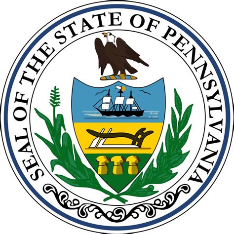 Pennsylvania seal | Seal of Pennsylvania State | Power of attorney form ...