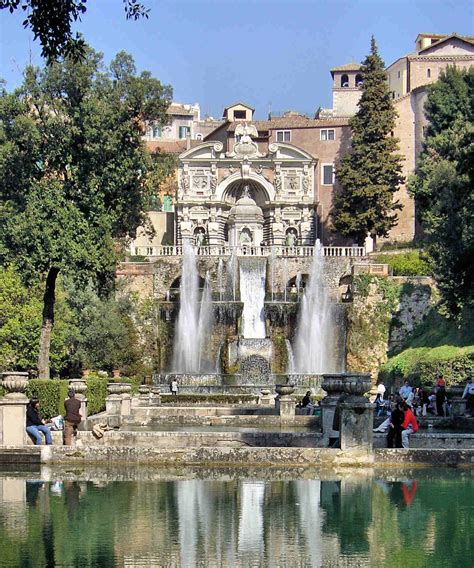 Villa d'Este, Tivoli, Italy - Top Gardens